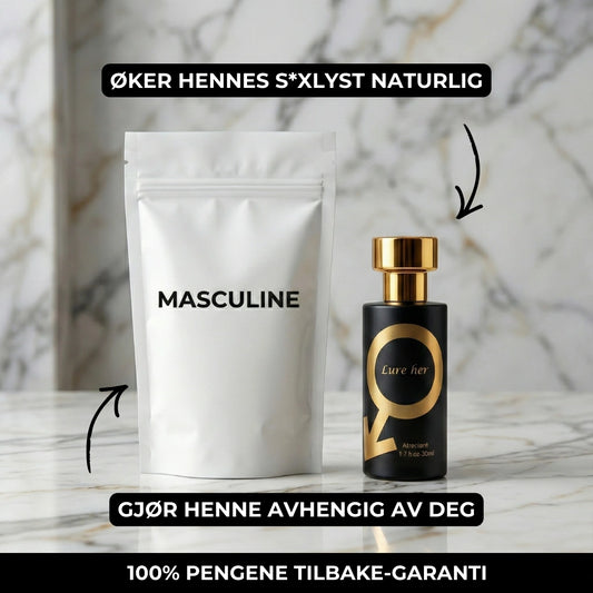 Masculine® - Premium Essence + Gratis Tilbehørspakke