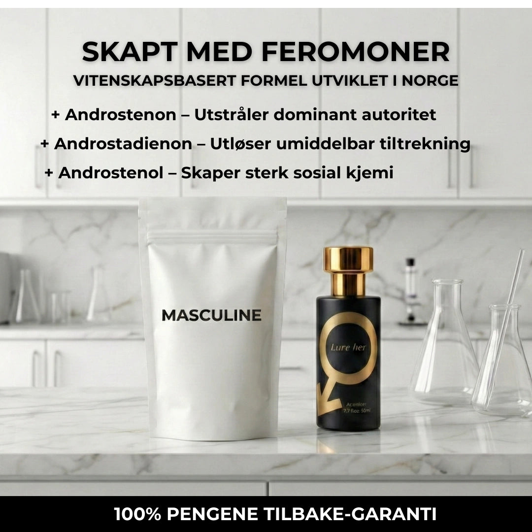 Masculine® - Premium Essence + Gratis Tilbehørspakke